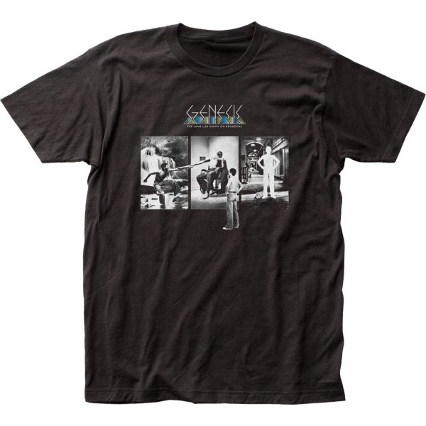 Genesis Down on Broadway Mens T Shirt Black SALE_4211