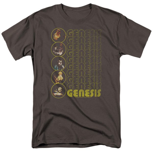 Genesis The Carpet Crawlers Mens T Shirt Charcoal_6637