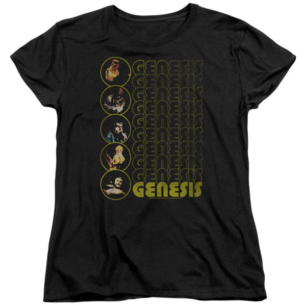 Genesis The Carpet Crawlers Womens T Shirt Black_8190