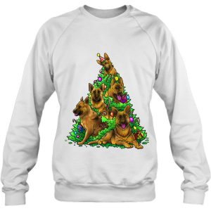 German Shepherd Christmas Tree Police Dog Canine Unit Shirt