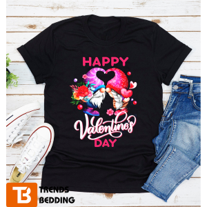 Gnome Heart Sweatshirt Happy Valentines Day