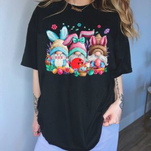 Gnomes Easter Bunny Happy Day Shirt
