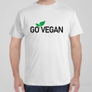 Go Vegan T shirt 1