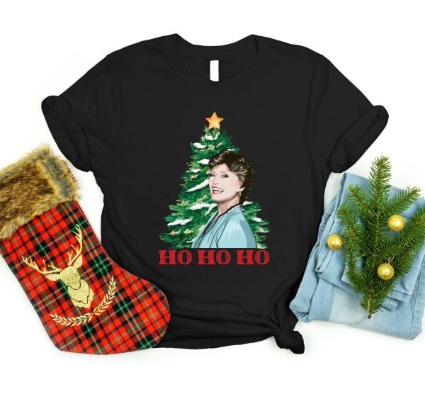 Golden Girl Blanche Ho Christmas Tree Shirt Gift Fans