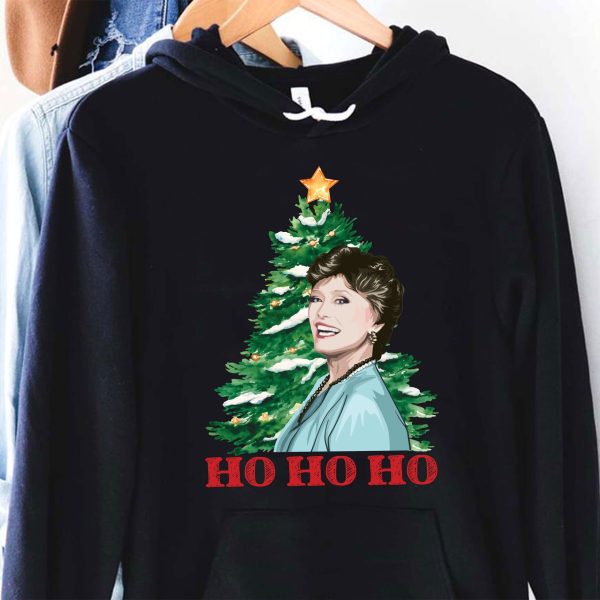 Golden Girl Blanche Ho Christmas Tree Shirt Gift Fans