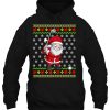 Golfer Ugly Christmas Sweater Santa Claus Golf Golfing Gift Premium Hoodie Shirt