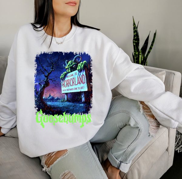 Goosebump 90s Halloween Sweatshirt