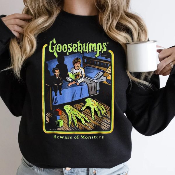 Goosebumps Beware Of Monsters Horror Halloween Shirt