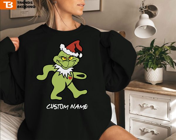 Grateful Dead Dancing Bear Grinch Christmas Shirt