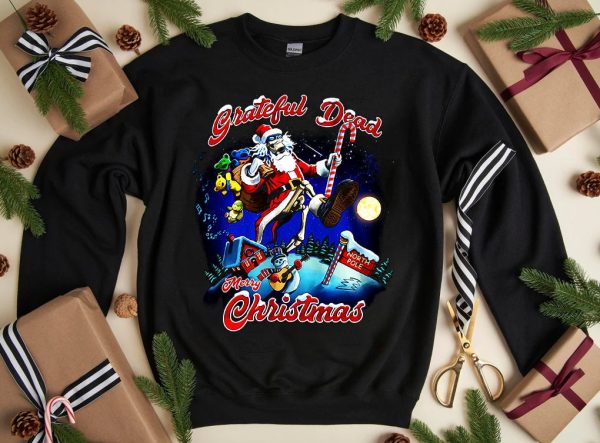 Grateful Dead High Stepping Christmas Sweatshirt