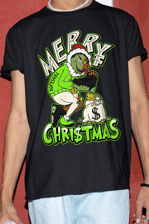 Grinch Christmas Graphic To Match Jordan T Shirt