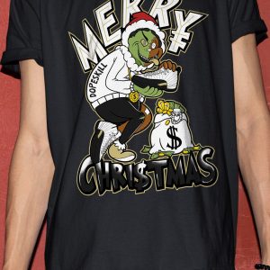 Grinch Christmas Graphic To Match Royalty T Shirt