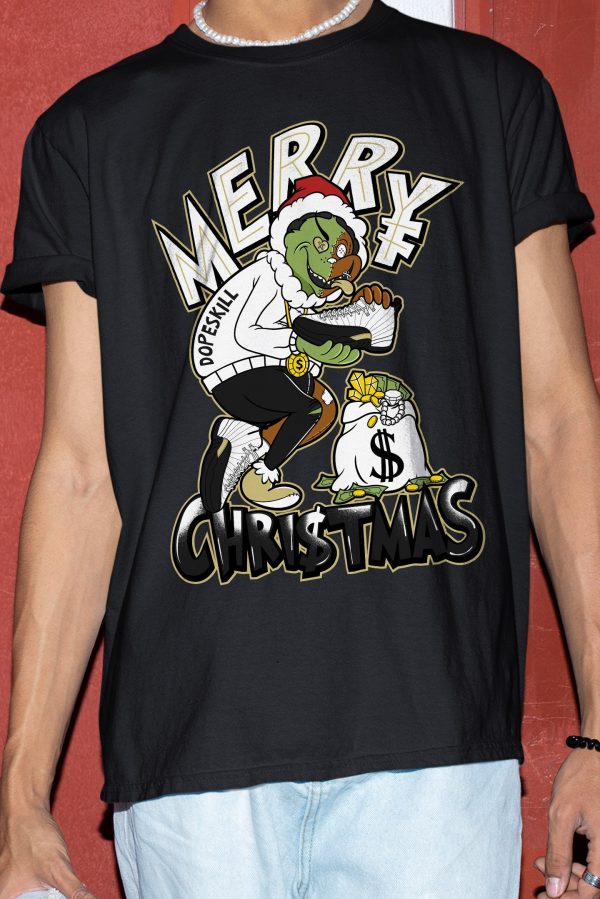 Grinch Christmas Graphic To Match Royalty T Shirt