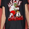 Grinch Christmas Graphic To Match Twist T-Shirt