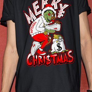 Grinch Christmas Graphic To Match Twist T-Shirt