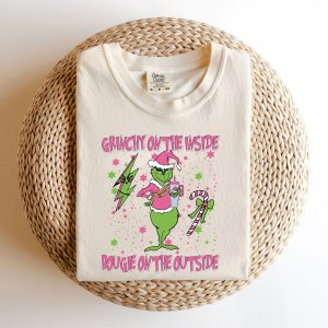Grinch On The Inside Bougie Outside Sweatshirt 2 Grinch On The Inside Bougie Outside Sweatshirt 3