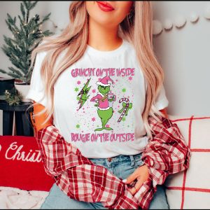 Grinch On The Inside Bougie Outside Sweatshirt 4 Grinch On The Inside Bougie Outside Sweatshirt 5