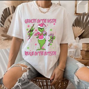 Grinch On The Inside Bougie Outside Sweatshirt 5 Grinch On The Inside Bougie Outside Sweatshirt 6