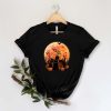 Halloween Black Cat Oversized Shirt Comfort Colors