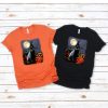Halloween Black Cat Oversized Tshirt Comfort Colors