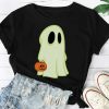 Halloween Funny Boo Pumpkin Shirt Plus Size