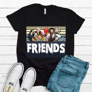 Halloween Funny Horror Friends T-Shirt