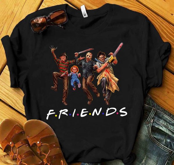 Halloween Horror Friends Sinister TV Show T-Shirt