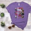 Halloween Horror Movie Killers Scary Friends Tee Shirt