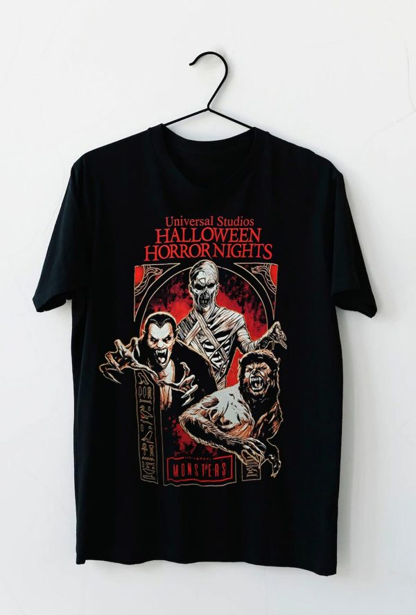 Halloween Horror Nights 2022 Universal Monsters Shirt