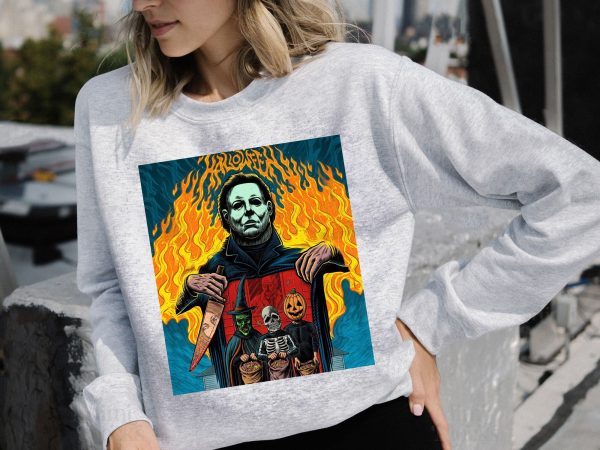 Halloween Michael Myers Horror Spooky Seasons Sweatshirt