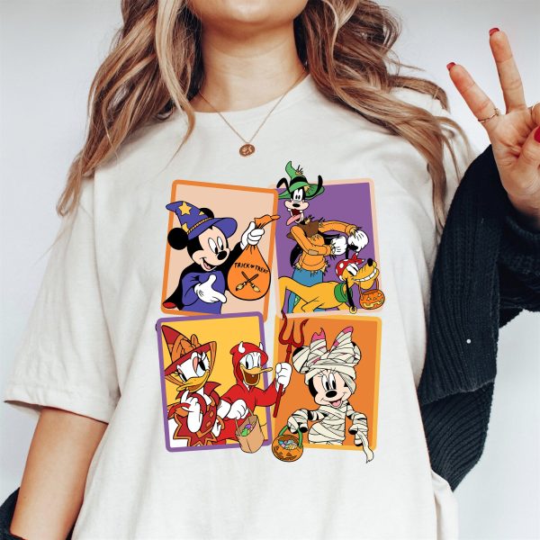 Halloween Mickey Trick Or Treat T-Shirts