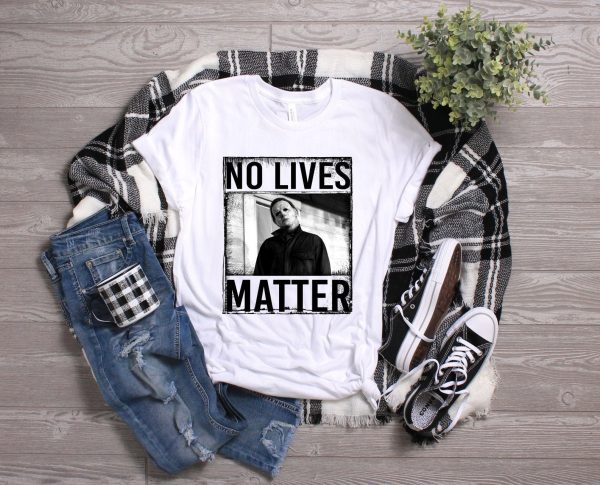 Halloween Movie Michael Myers No Lives Matter Retro Shirt