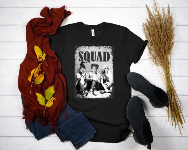 Halloween Sanderson Sisters Hocus Pocus Squad Tee