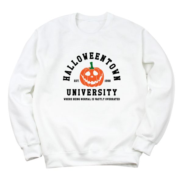 Halloweentown University Sweatshirt Oversized Fit for Women