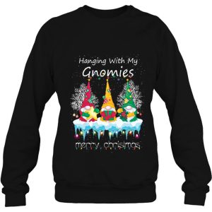 Hanging With My Gnomies Christmas Classic Sweatshirt