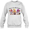 Hanging With My Gnomies Fall Halloween Witch Autumn Gift Sweatshirt