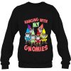 Hanging With My Gnomies Gnome Christmas Lovers Gift Sweatshirt
