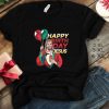 Happy Birthday Jesus Is King Funny Christmas Shirt