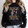 Happy Holidays With Fold The Cheese Moira Rose And David Sweatshirt