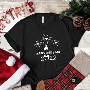 Happy New Year 2022 Disney Family Vacation Shirts