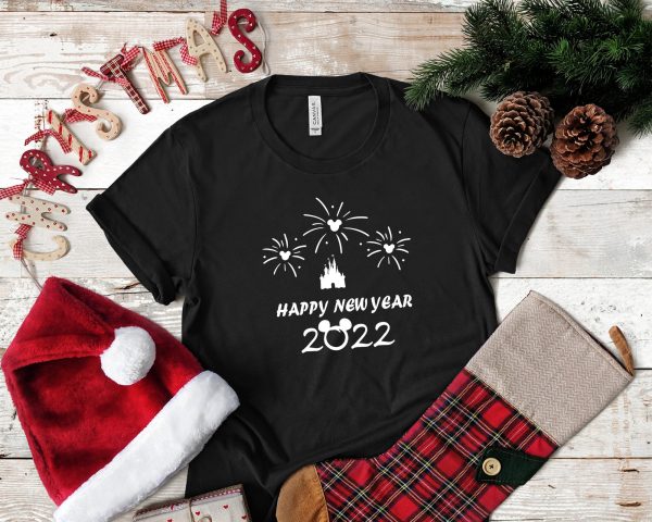 Happy New Year 2022 Disney Family Vacation Shirts