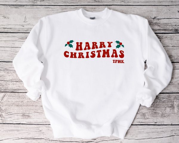 Harry Christmas Sweatshirt For Fan Styles