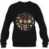 Harry Potter Christmas Group Shot Chibi Ugly Sweater Sweatshirt