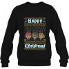 Harry Potter Happy Christmas Chibi Ugly Sweater Sweatshirt