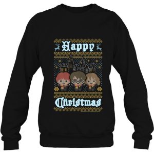 Harry Potter Happy Christmas Chibi Ugly Sweater Sweatshirt