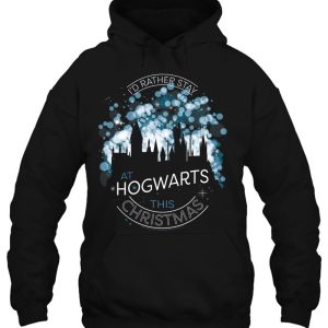 Harry Potter Hogwarts For Christmas Hoodie Tee