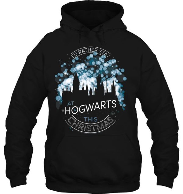 Harry Potter Hogwarts For Christmas Hoodie Tee