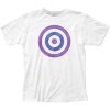 Hawkeye Bullseye White Mens T Shirt White