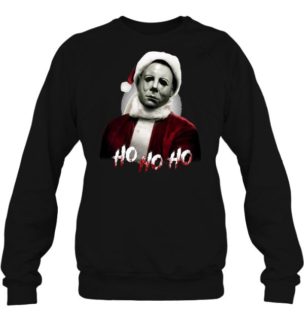 Ho Michael Myers Christmas Sweater Gift Sweatshirt