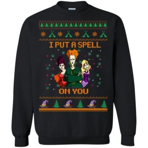 Hocus Pocus I Put A Spell On You Christmas Sweater Sweatshirt For Men Women